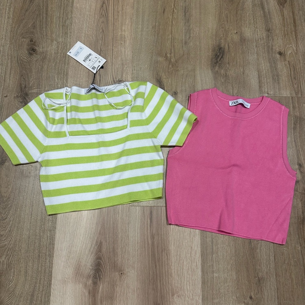 Zara crop tops!